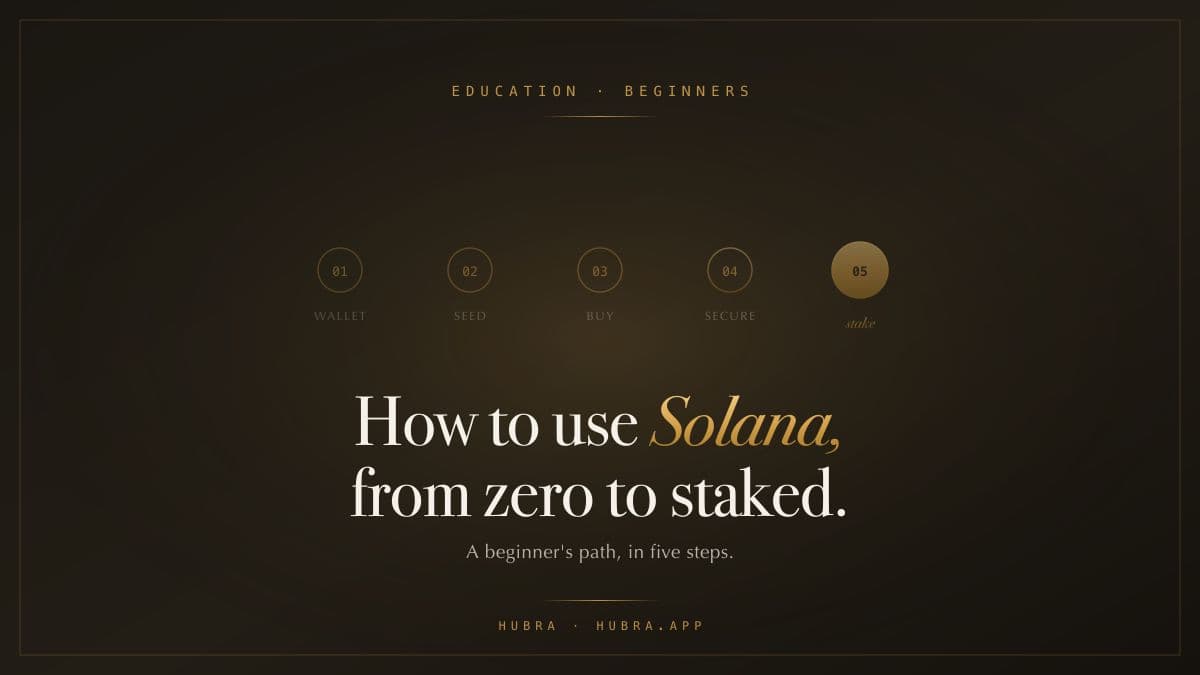 How to Use Solana Safely: A Beginner's Guide to Wallets, Seed Phrases, and Your First Stake