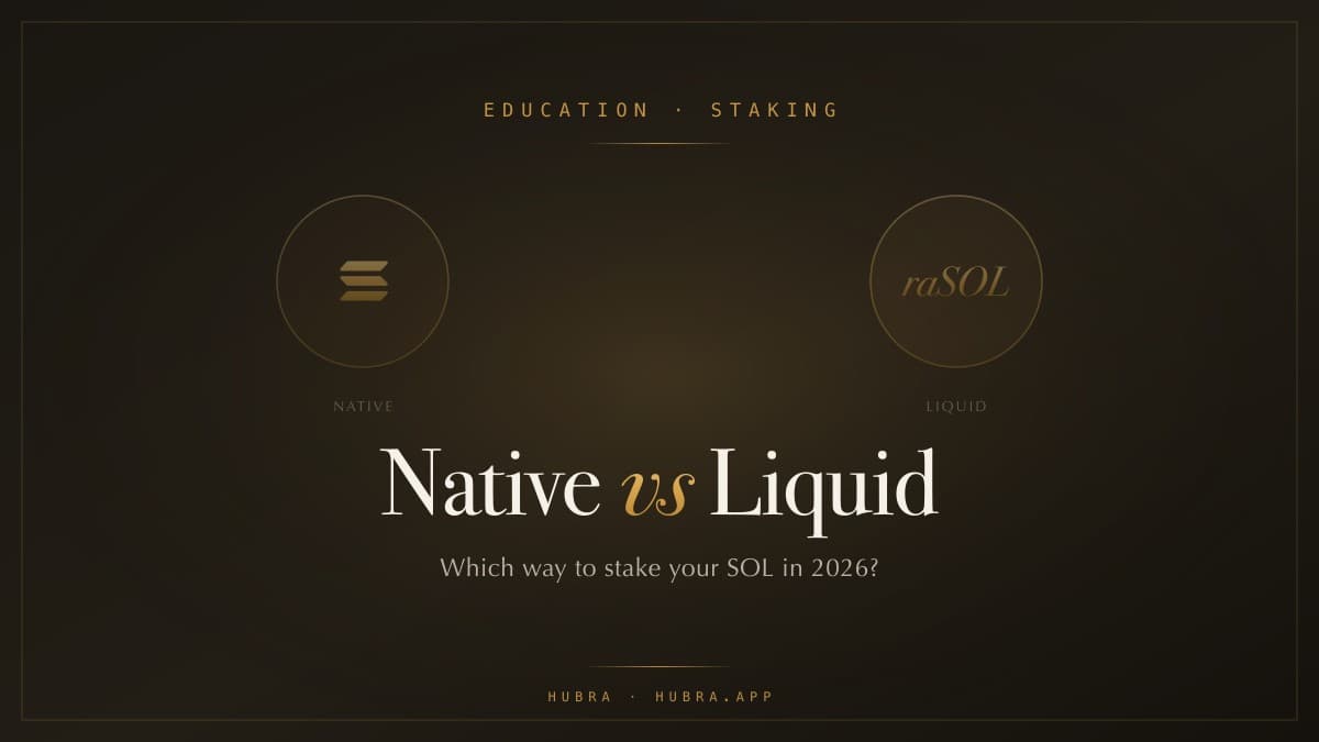 Native vs Liquid Staking on Solana: Which Is Better in 2026?