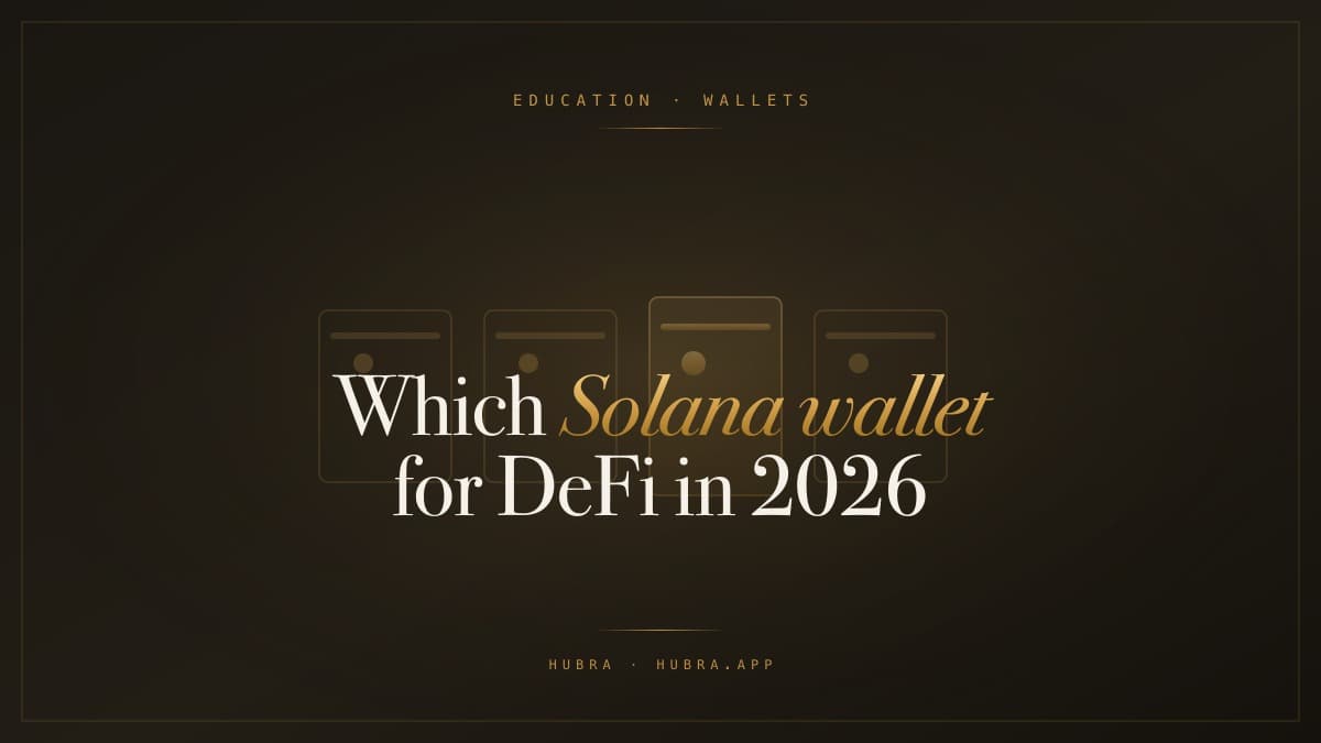 Which Solana Wallet for DeFi in 2026