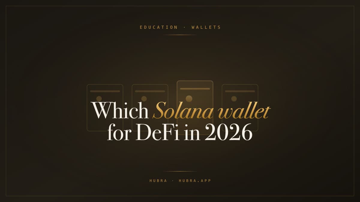Which Solana Wallet for DeFi in 2026